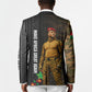 Ibrahim Traore Burkina Faso Make Africa Great Again Blazer West African Patriotic Military Tribal Patterns