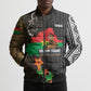 Ibrahim Traore Burkina Faso Make Africa Great Again Bomber Puffer Jacket West African Patriotic Military Tribal Patterns