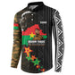 Ibrahim Traore Burkina Faso Make Africa Great Again Button Sweatshirt West African Patriotic Military Tribal Patterns
