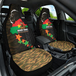 Ibrahim Traore Burkina Faso Make Africa Great Again Car Seat Cover West African Patriotic Military Tribal Patterns
