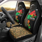 Ibrahim Traore Burkina Faso Make Africa Great Again Car Seat Cover West African Patriotic Military Tribal Patterns