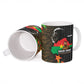 Ibrahim Traore Burkina Faso Make Africa Great Again Ceramic Mug West African Patriotic Military Tribal Patterns