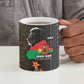 Ibrahim Traore Burkina Faso Make Africa Great Again Ceramic Mug West African Patriotic Military Tribal Patterns