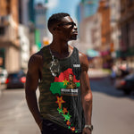 Ibrahim Traore Burkina Faso Make Africa Great Again Men Tank Top West African Patriotic Military Tribal Patterns
