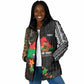 Ibrahim Traore Burkina Faso Make Africa Great Again Padded Jacket West African Patriotic Military Tribal Patterns