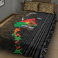 Ibrahim Traore Burkina Faso Make Africa Great Again Quilt Bed Set West African Patriotic Military Tribal Patterns