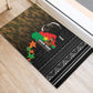 Ibrahim Traore Burkina Faso Make Africa Great Again Rubber Doormat West African Patriotic Military Tribal Patterns