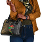 Ibrahim Traore Burkina Faso Make Africa Great Again Shoulder Handbag West African Patriotic Military Tribal Patterns