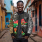 Ibrahim Traore Burkina Faso Make Africa Great Again Sleeve Zip Bomber Jacket West African Patriotic Military Tribal Patterns