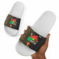 Ibrahim Traore Burkina Faso Make Africa Great Again Slide Sandals West African Patriotic Military Tribal Patterns
