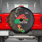 Ibrahim Traore Burkina Faso Make Africa Great Again Spare Tire Cover West African Patriotic Military Tribal Patterns