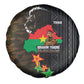 Ibrahim Traore Burkina Faso Make Africa Great Again Spare Tire Cover West African Patriotic Military Tribal Patterns