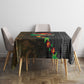 Ibrahim Traore Burkina Faso Make Africa Great Again Tablecloth West African Patriotic Military Tribal Patterns