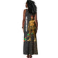 Ibrahim Traore Burkina Faso Make Africa Great Again Tank Maxi Dress West African Patriotic Military Tribal Patterns