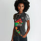 Ibrahim Traore Burkina Faso Make Africa Great Again Women Polo Shirt West African Patriotic Military Tribal Patterns