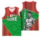 Ibrahim Traore Burkina Faso Fearless Leadership Basketball Jersey West African Tribal Pattern And Patriotic Camo Art