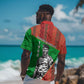 Ibrahim Traore Burkina Faso Fearless Leadership Hawaiian Shirt West African Tribal Pattern And Patriotic Camo Art
