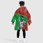 Ibrahim Traore Burkina Faso Fearless Leadership Kid Wearable Blanket Hoodie West African Tribal Pattern And Patriotic Camo Art