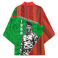 Ibrahim Traore Burkina Faso Fearless Leadership Kimono West African Tribal Pattern And Patriotic Camo Art