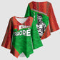 Ibrahim Traore Burkina Faso Fearless Leadership Kimono Sleeve Blouse West African Tribal Pattern And Patriotic Camo Art