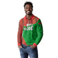 Ibrahim Traore Burkina Faso Fearless Leadership Long Sleeve Polo Shirt West African Tribal Pattern And Patriotic Camo Art