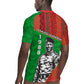 Ibrahim Traore Burkina Faso Fearless Leadership Rugby Jersey West African Tribal Pattern And Patriotic Camo Art