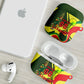 Personalized Senegal Champions World Football 2026 AirPods Case Lions Of Teranga - Great Mosque Of Touba Pattern