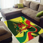 Personalized Senegal Champions World Football 2026 Area Rug Lions Of Teranga - Great Mosque Of Touba Pattern