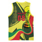 Personalized Senegal Champions World Football 2026 Basketball Jersey Lions Of Teranga - Great Mosque Of Touba Pattern