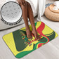 Personalized Senegal Champions World Football 2026 Bathroom Set Lions Of Teranga - Great Mosque Of Touba Pattern