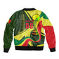 Personalized Senegal Champions World Football 2026 Bomber Jacket Lions Of Teranga - Great Mosque Of Touba Pattern