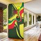 Personalized Senegal Champions World Football 2026 Door Cover Lions Of Teranga - Great Mosque Of Touba Pattern
