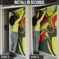 Personalized Senegal Champions World Football 2026 Door Cover Lions Of Teranga - Great Mosque Of Touba Pattern