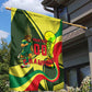 Personalized Senegal Champions World Football 2026 Garden Flag Lions Of Teranga - Great Mosque Of Touba Pattern