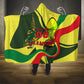 Personalized Senegal Champions World Football 2026 Hooded Blanket Lions Of Teranga - Great Mosque Of Touba Pattern