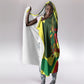Personalized Senegal Champions World Football 2026 Hooded Blanket Lions Of Teranga - Great Mosque Of Touba Pattern
