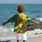 Personalized Senegal Champions World Football 2026 Kid Hawaiian Shirt Lions Of Teranga - Great Mosque Of Touba Pattern