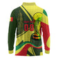 Personalized Senegal Champions World Football 2026 Long Sleeve Polo Shirt Lions Of Teranga - Great Mosque Of Touba Pattern