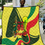 Personalized Senegal Champions World Football 2026 Quilt Lions Of Teranga - Great Mosque Of Touba Pattern