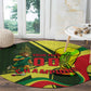 Personalized Senegal Champions World Football 2026 Round Carpet Lions Of Teranga - Great Mosque Of Touba Pattern