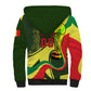 Personalized Senegal Champions World Football 2026 Sherpa Hoodie Lions Of Teranga - Great Mosque Of Touba Pattern