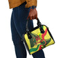 Personalized Senegal Champions World Football 2026 Shoulder Handbag Lions Of Teranga - Great Mosque Of Touba Pattern