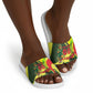 Personalized Senegal Champions World Football 2026 Slide Sandals Lions Of Teranga - Great Mosque Of Touba Pattern