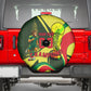 Personalized Senegal Champions World Football 2026 Spare Tire Cover Lions Of Teranga - Great Mosque Of Touba Pattern