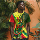 Personalized Senegal Champions World Football 2026 T shirt Lions Of Teranga - Great Mosque Of Touba Pattern