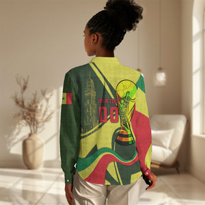 Personalized Senegal Champions World Football 2026 Women Casual Shirt Lions Of Teranga - Great Mosque Of Touba Pattern
