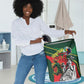 Custom Senegal Champions Football 2026 Laundry Basket Teranga Lions G.O.A.T Mascot - African Renaissance Monument