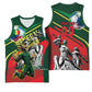 Custom Senegal Champions Football 2026 Basketball Jersey Teranga Lions G.O.A.T Mascot - African Renaissance Monument