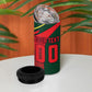 Custom Senegal Champions Football 2026 4 in 1 Can Cooler Tumbler Teranga Lions G.O.A.T Mascot - African Renaissance Monument