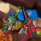 Custom Senegal Champions Football 2026 4 in 1 Can Cooler Tumbler Teranga Lions G.O.A.T Mascot - African Renaissance Monument